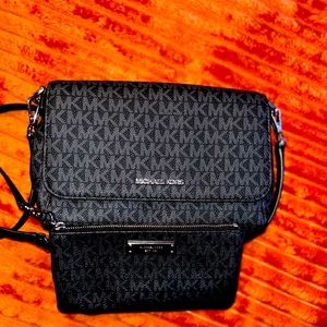 Michael Kors crossbody and wristlet